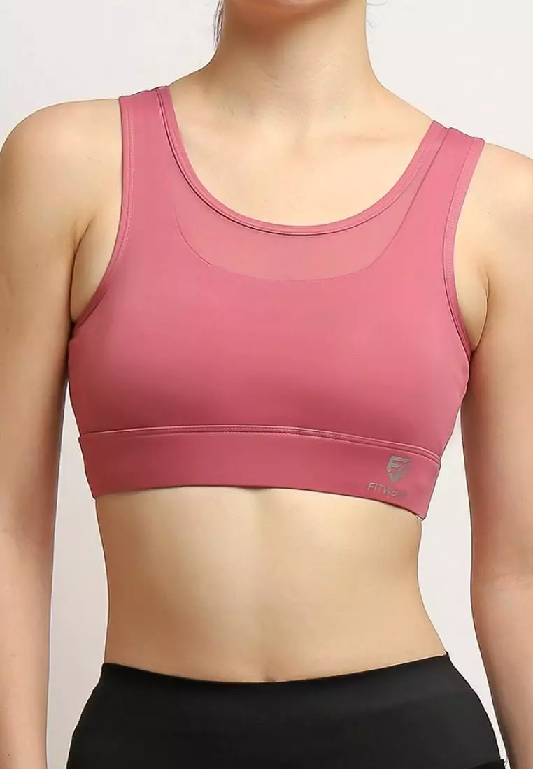 Fitwear - Sportbra Olahraga Wanita BARBARA BACKNET - PINK