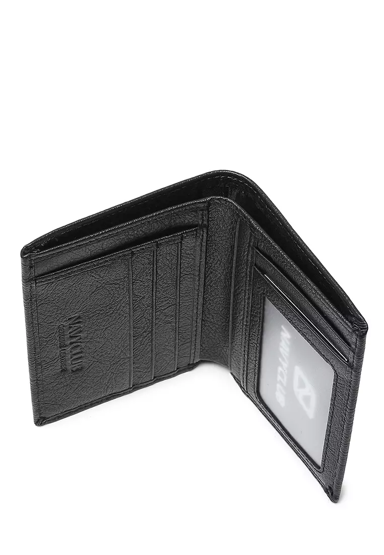 Navy Club Navajo Dompet Pria Lipat Dompet Kulit Asli - Free Box Exclusive