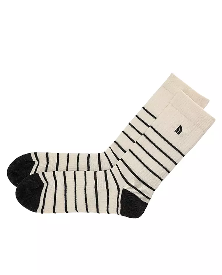 Unisex Stripe Sock Crew 2 Pack