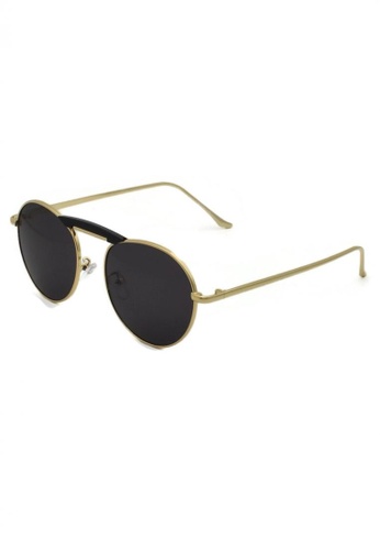 round sunglasses without nose bridge