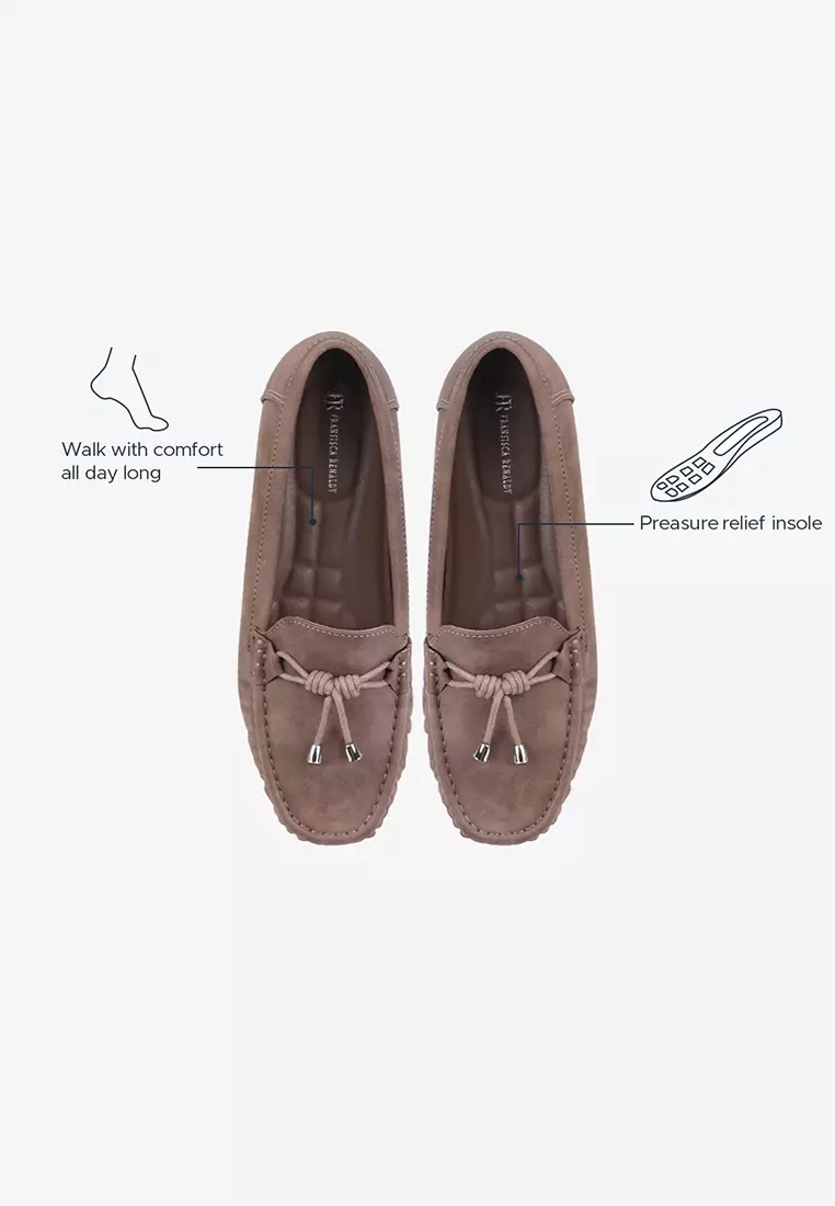 Sepatu Bustong Mules Slip on Wanita L.Hiroko 02 Brown