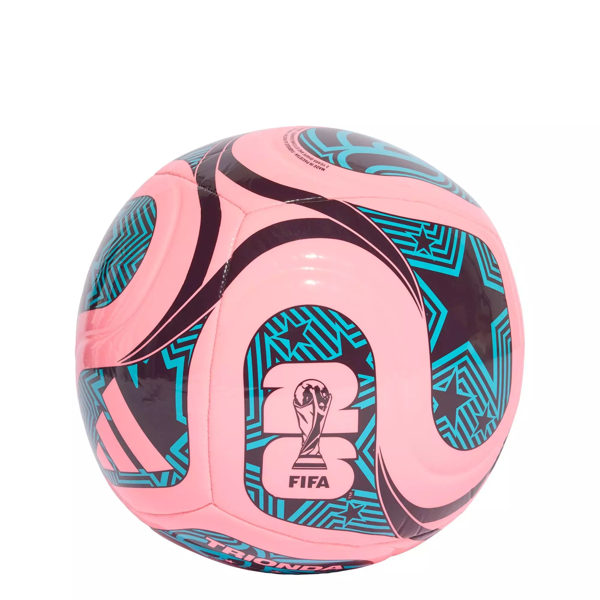 Football FIFA World Cup 26™ Trionda Club Ball  Unisex Pink JD8029