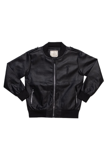 Shop Bossini Kids Boys Leather Jacket Online On Zalora Philippines