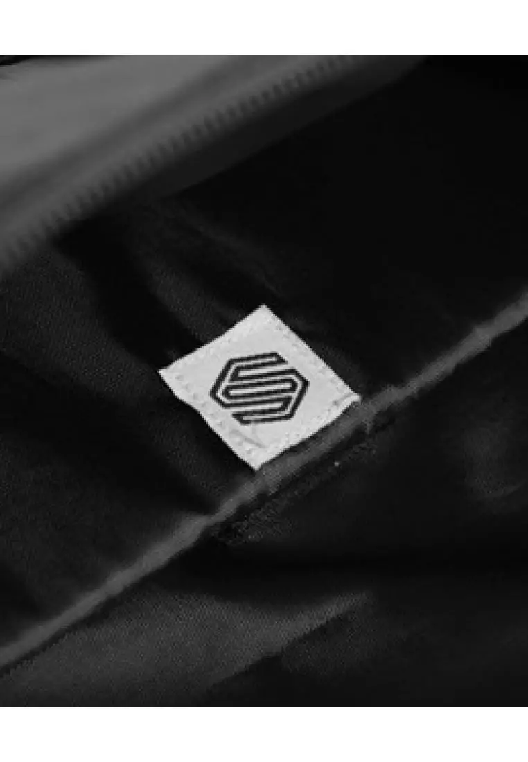 OOTDSUPPLY Sling Bag Parachute OS Sign Black l Parasut Bag l Cross Bag Skena | Hand Bag I Tas Selempang | SB006