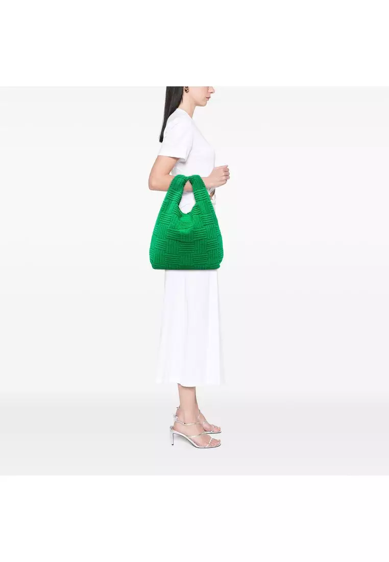 Pre-Loved Bottega Veneta Terry Cloth Shopping Tote