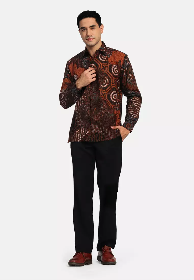 Kemeja Minoris Canis Lengan Panjang Slimfit