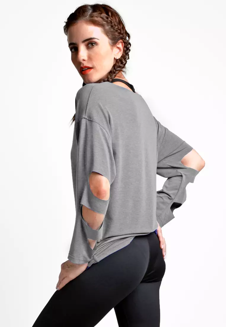 Buy ViQ ViQ Cut Out Long Sleeve Top 2023 Online ZALORA Singapore