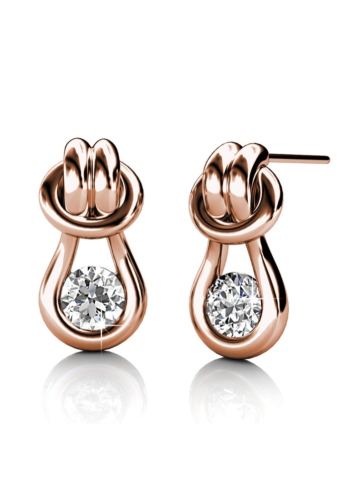 Buy Krystal Couture KRYSTAL COUTURE Endulge Earrings Embellished with