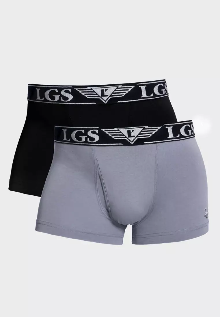 Jual LGS LGS - Boxer - Paket 2 - Grey Black - LEUW.02.6601.1.2.7C Karet ...