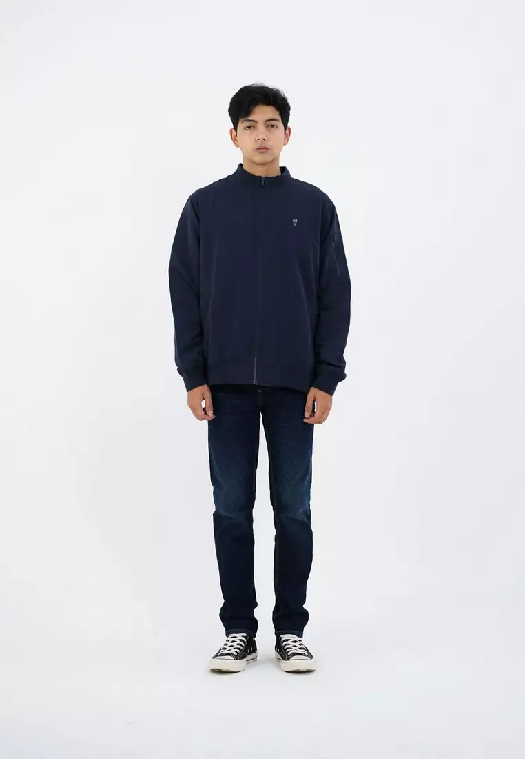 Greenlight Men's High Collar Jacket Regular Fit Parachute Cipher C101124