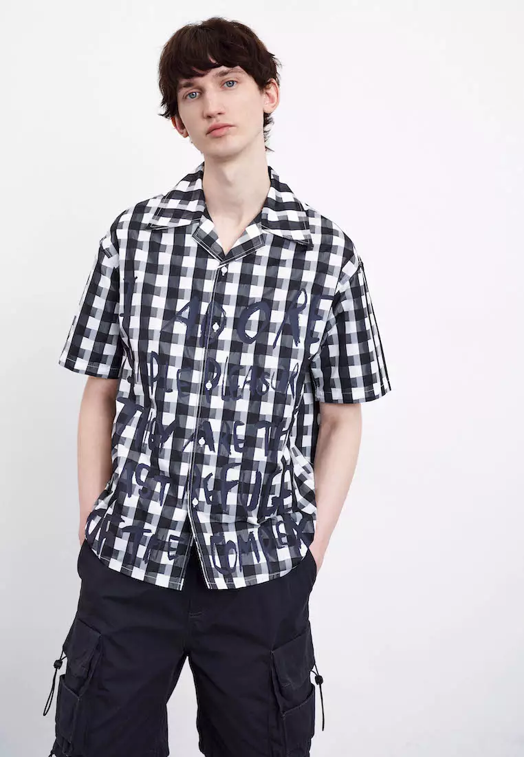 Plaid Short Sleeve Shirt