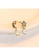 Rouse gold S925 Shiny Star Stud Earrings 37BDEAC0DF1675GS_2