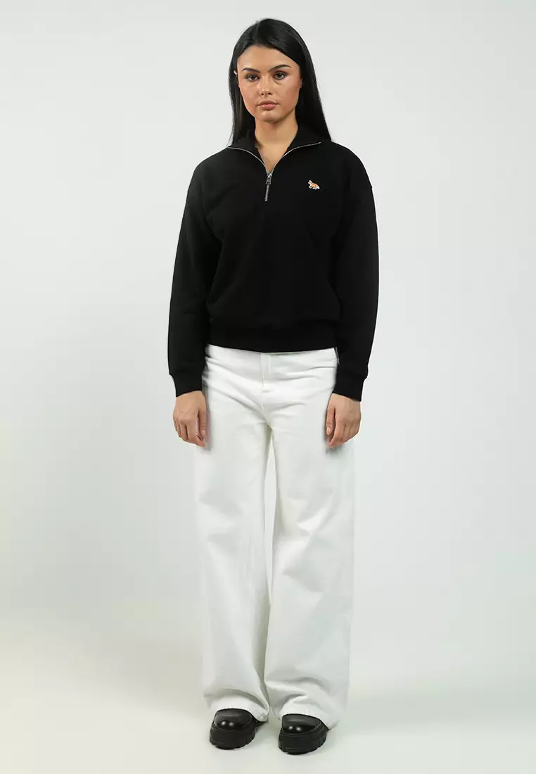 Baby Fox Half Zipped Sweatshirt