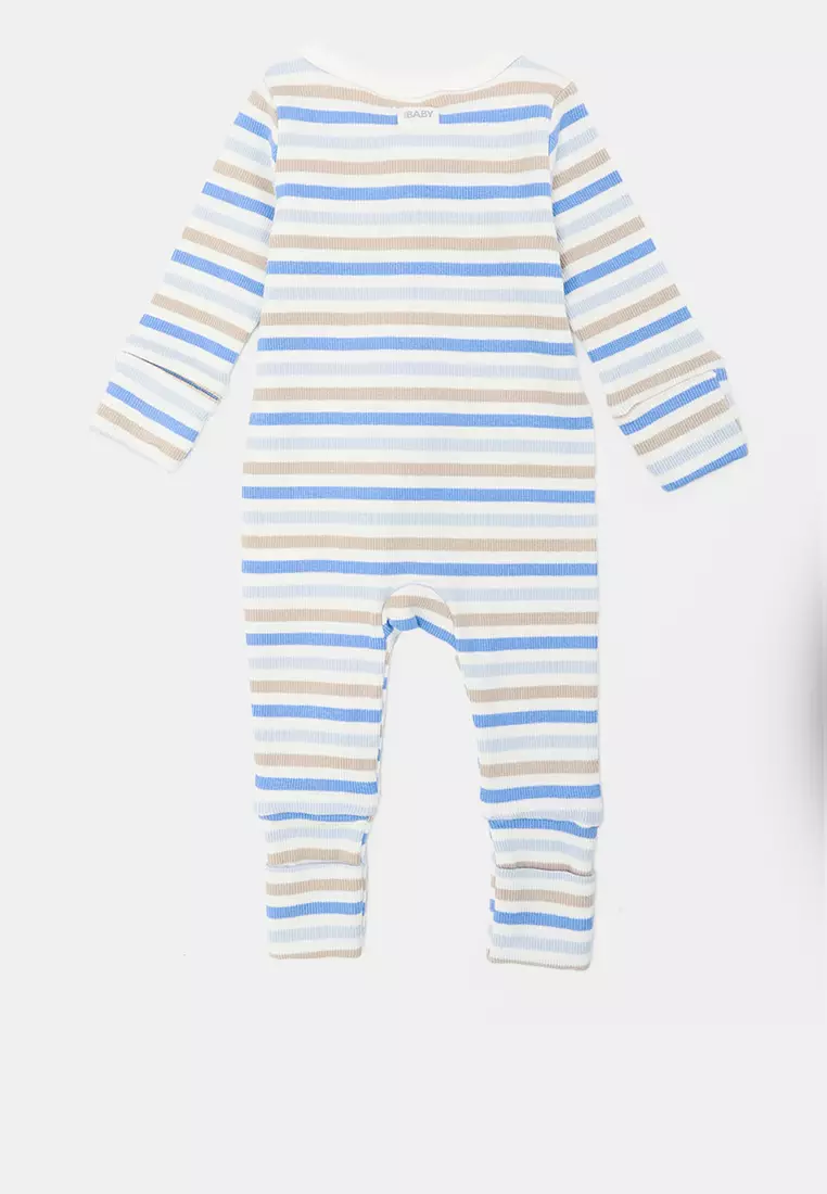 The Long Sleeves Zip Romper