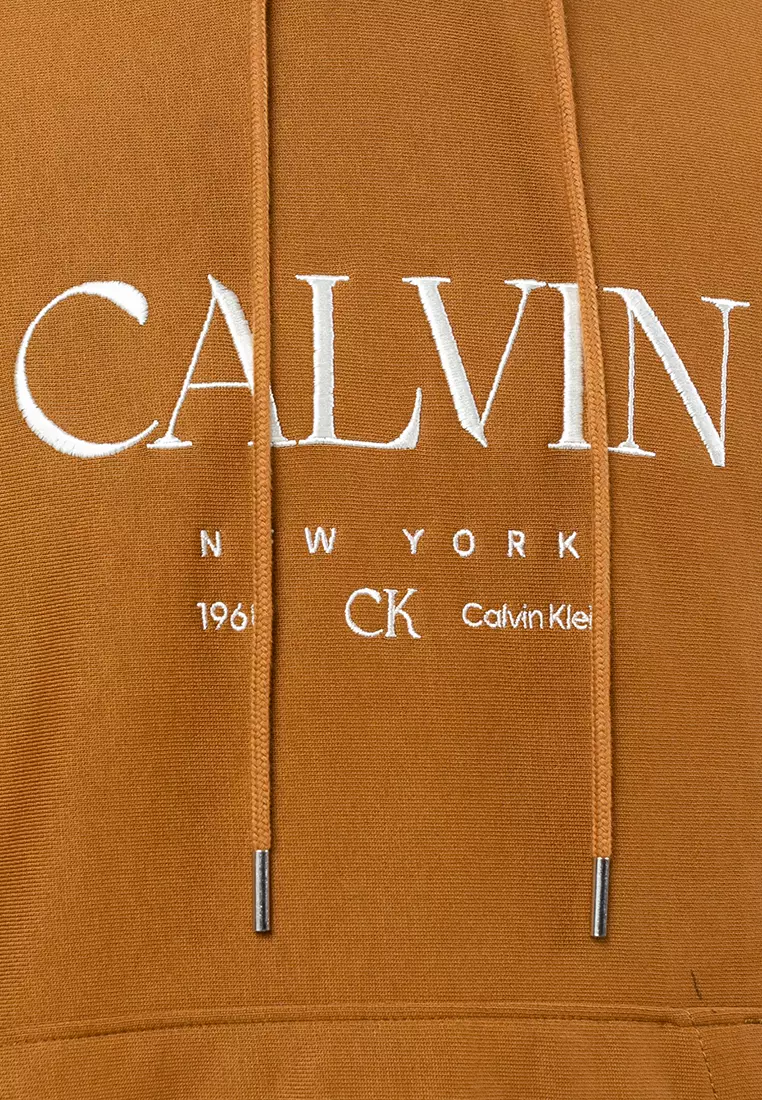 Long Sleeve Premium Terry Calvin Graphic Hoodie - Calvin Klein Jeans