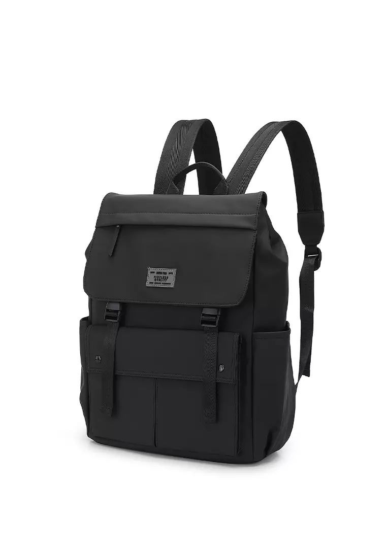 Men's Laptop Backpack (Tas Ransel Wanita & Tas Punggung Pria) - Hitam