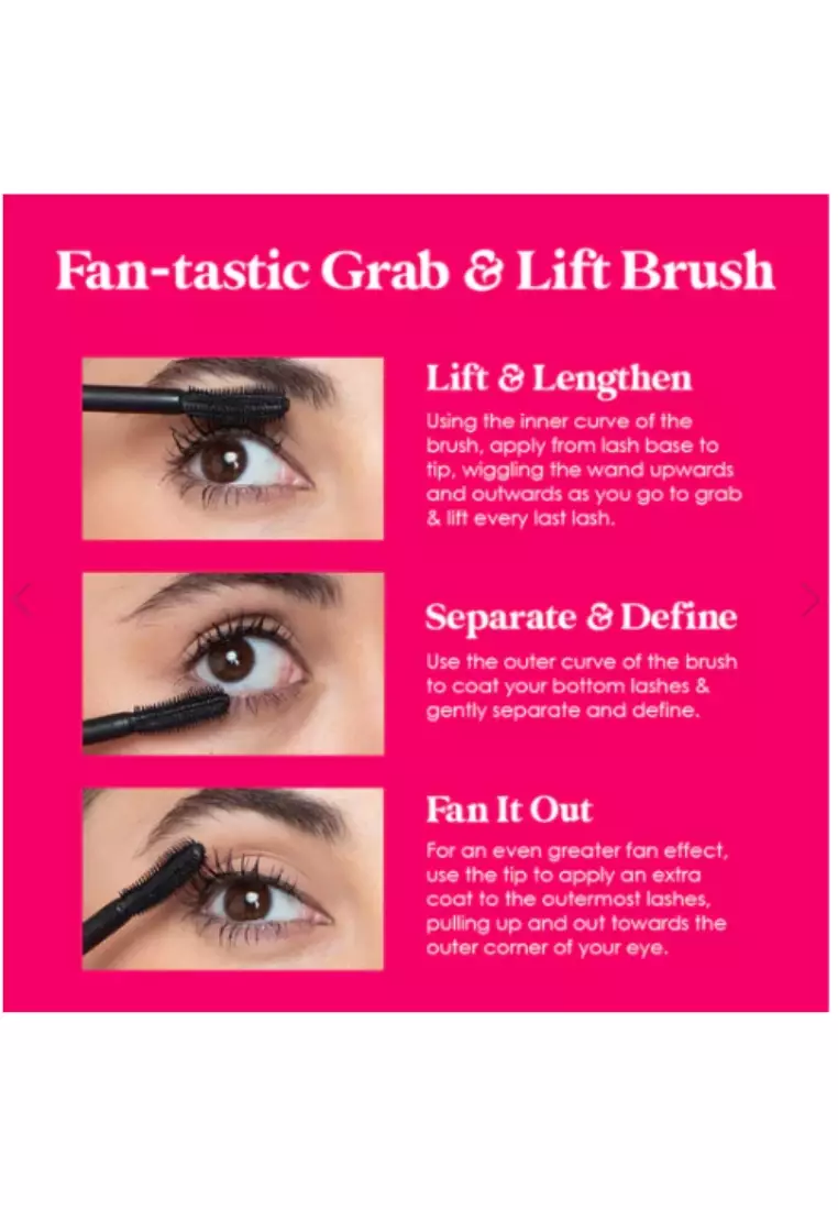 GRANDE COSMETICS - GrandeFANATIC Fanning & Curling Mascara infused with Widelash™ (MINI)