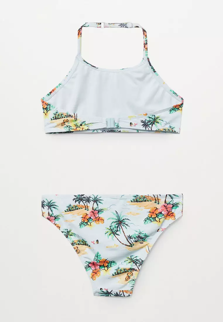 Buy MANGO KIDS Floral Print Swimsuit 2024 Online