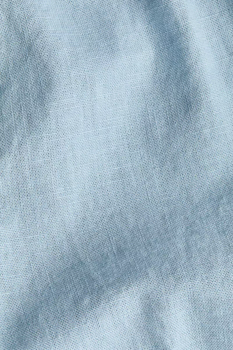 Linen-blend trousers