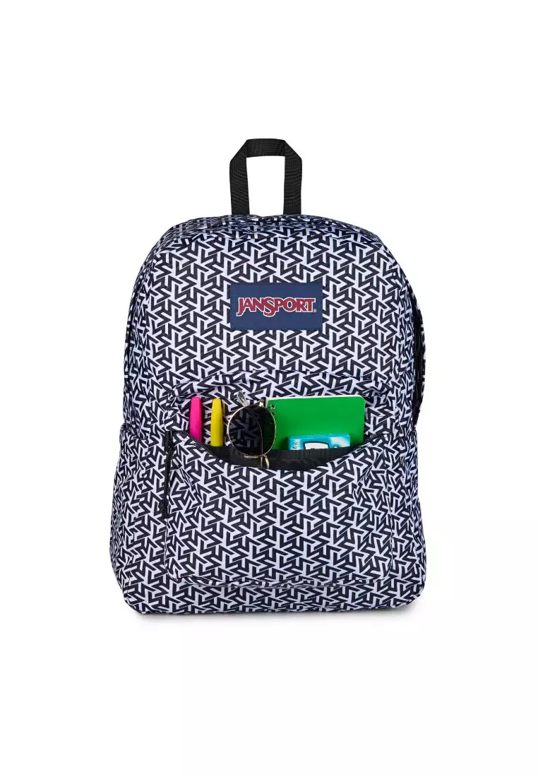 Jansport Superbreak Plus - Team Colors White/Black/Black