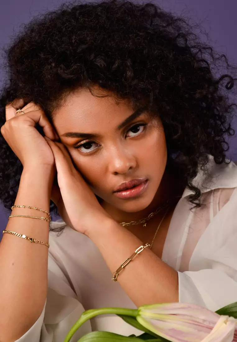 Curb Chain Bracelet 14k Gold 