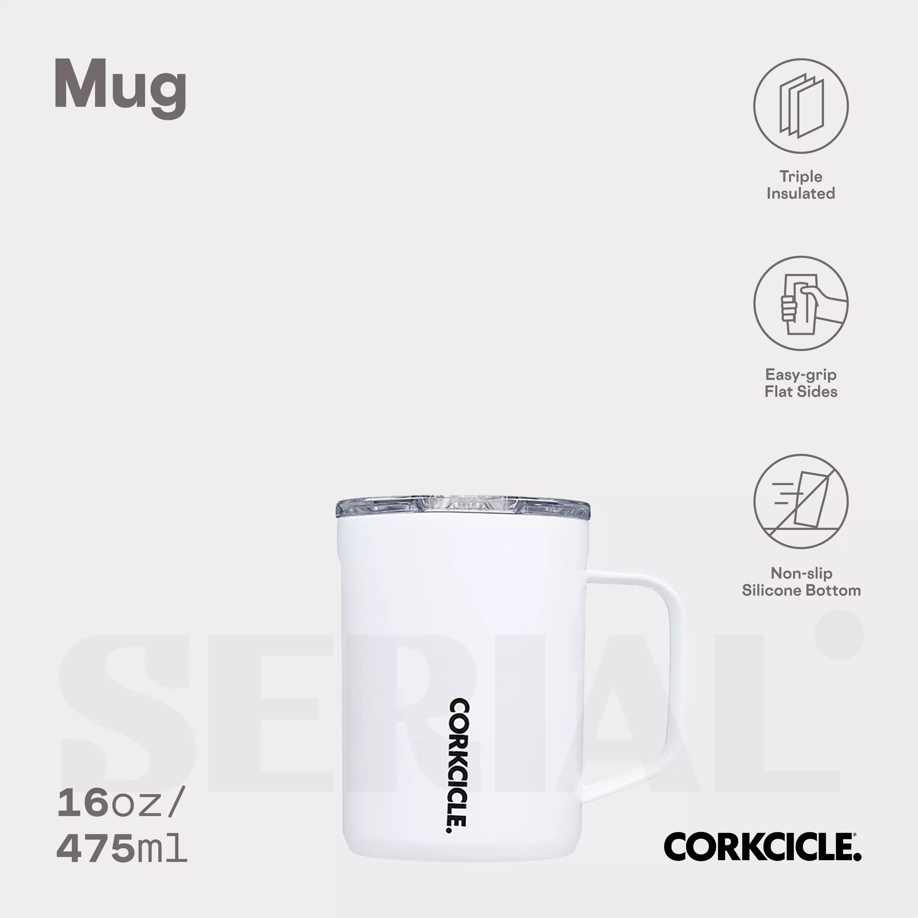 Mug 16oz - Classic White