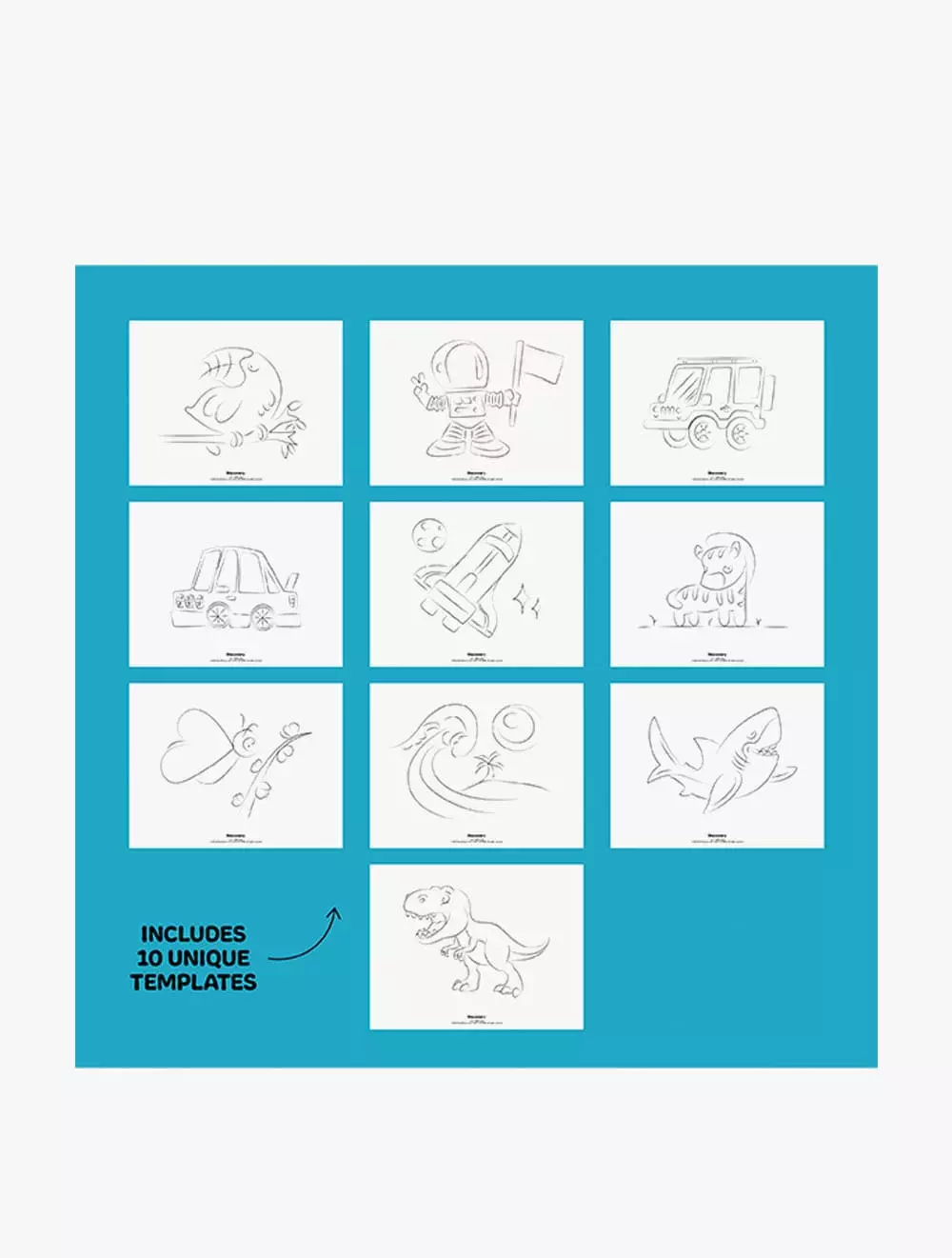 Discovery Toy Kids Tracing Tablet Light Designer - DCT1306020800