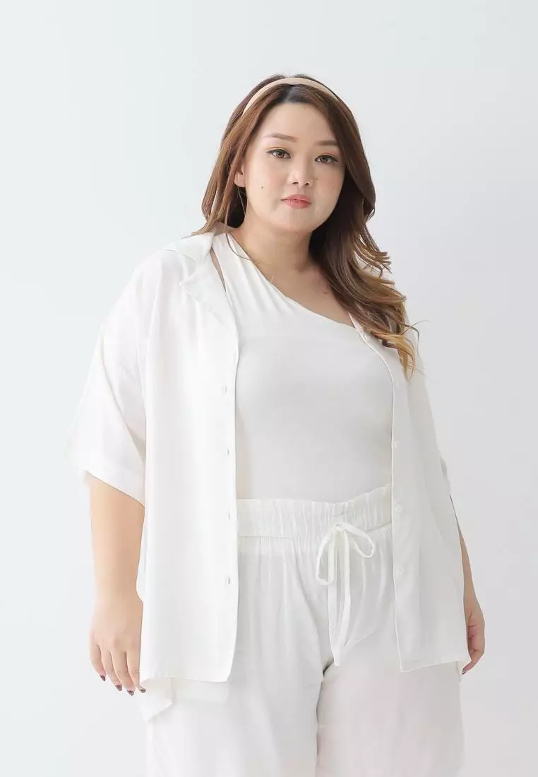 Plus Size Set Sans Lucia White