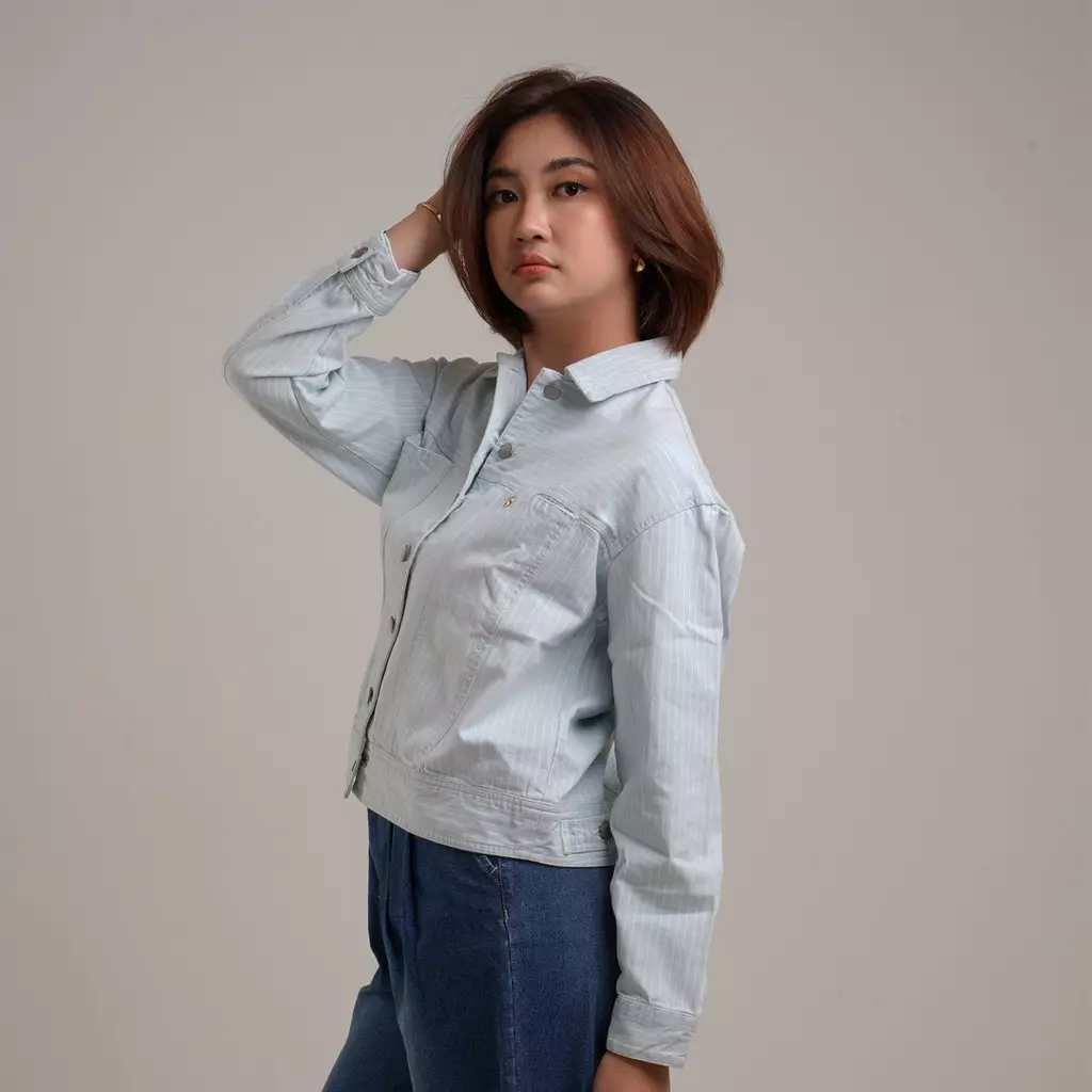 Triset Casual Jacket Denim - TJ303221032