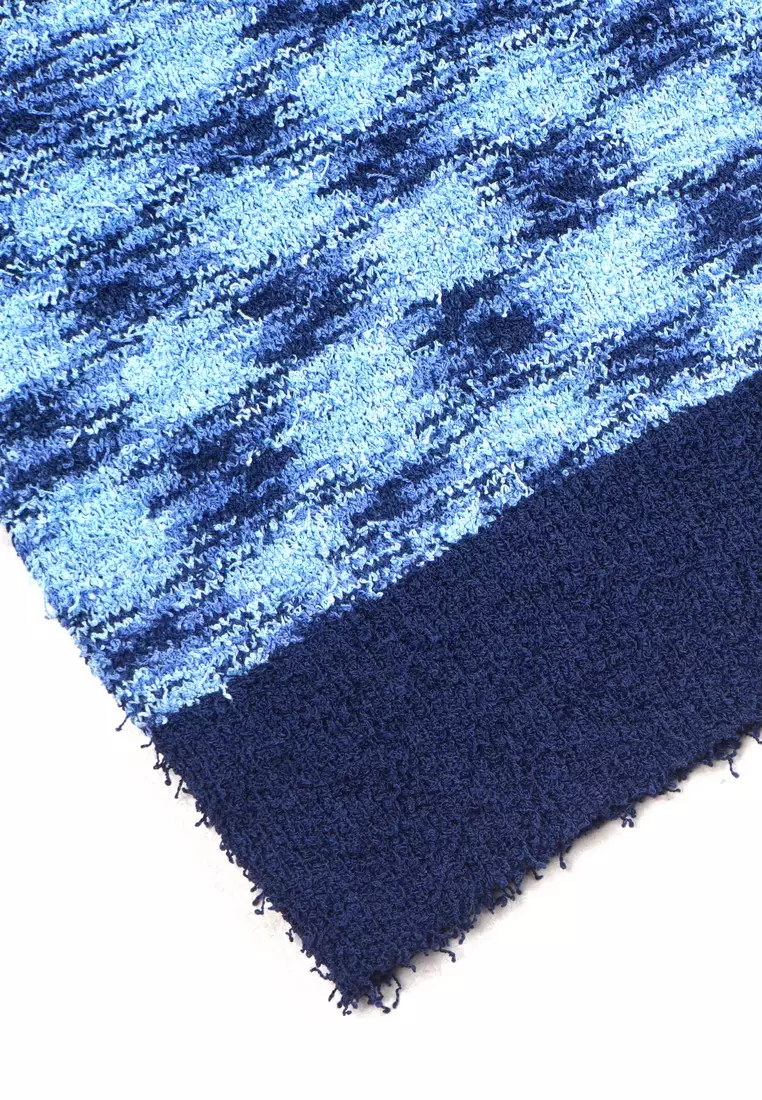 3Second Suri Sweater Knit V-Neck Vest Multicolor C081223