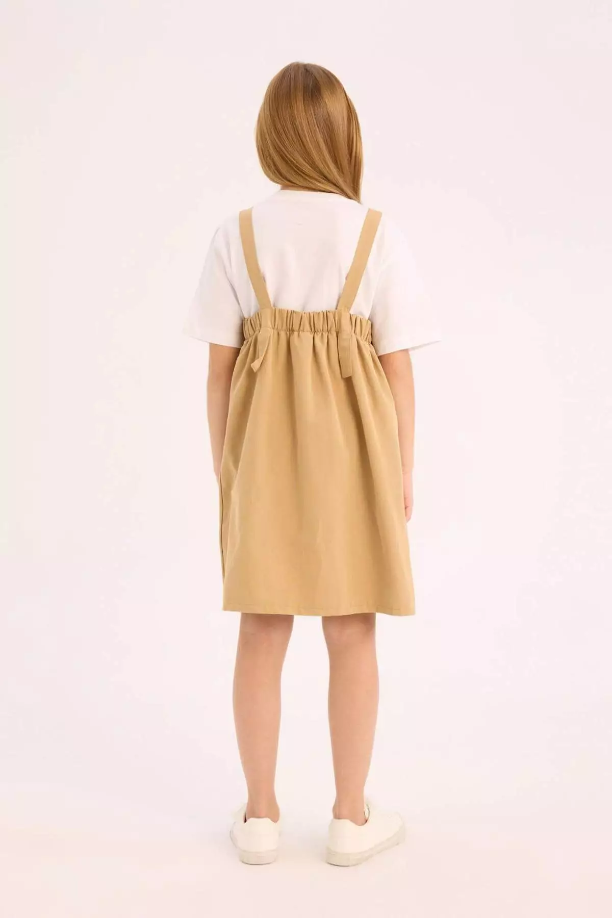 Girls Pleated Strap Summer Dress E0844A825Sm