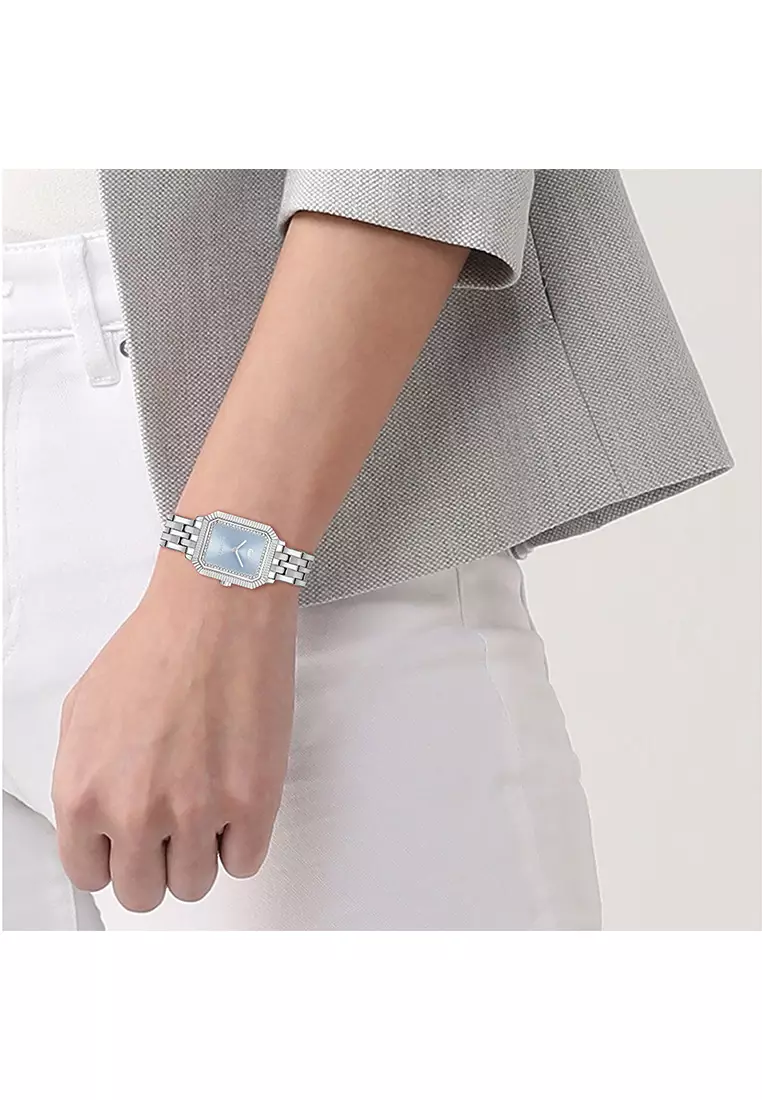 Parisienne Women's Watch Stainless Steel Strap - Blue Dial 2001440