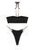 LYCKA black LNN1208 Korean Lady Bikini Swinwear Black 303B6USF87A1EDGS_6