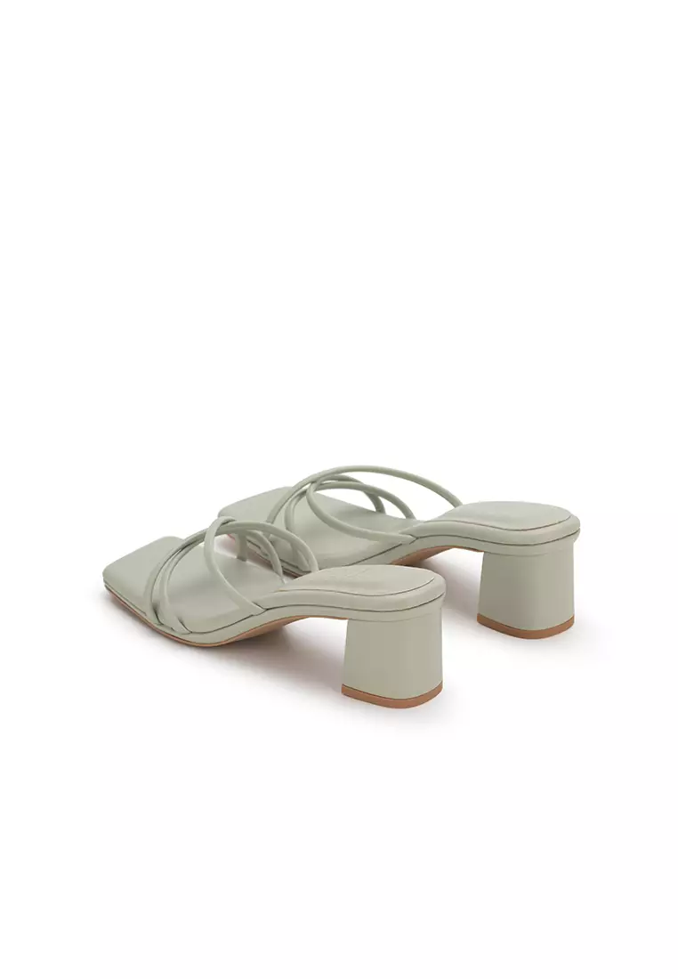 CLOUDFOAM STRAPPY BLOCK HEEL SLIDE