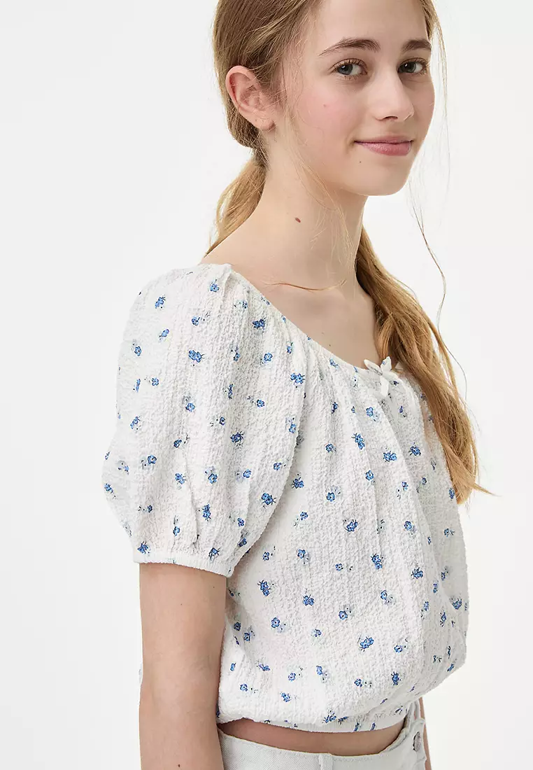 Cotton Rich Patterned Top