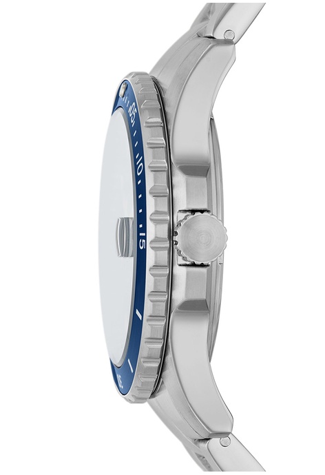 Fossil Fossil Blue Silver Stainless Steel Watch FS5949