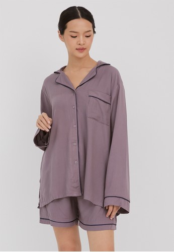 Mille Fleur purple Riva Homewear FB4AAAA591176EGS_1