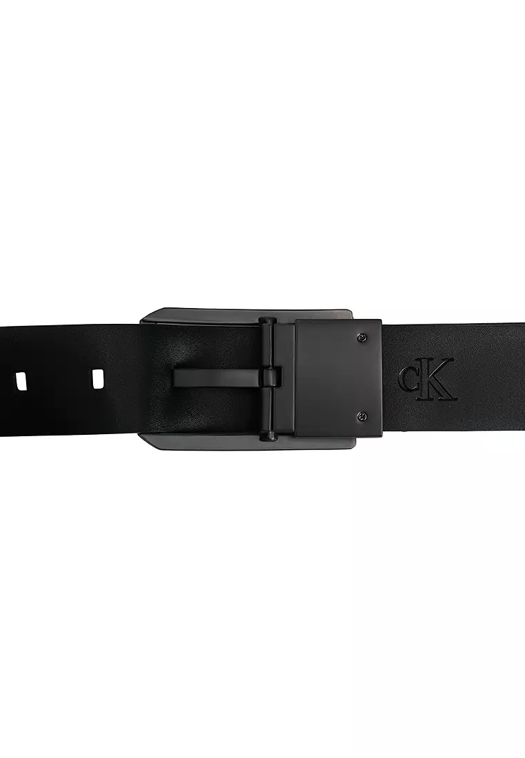 Faceted Buckle Reversible Belt 35mm - Calvin Klein Accessories