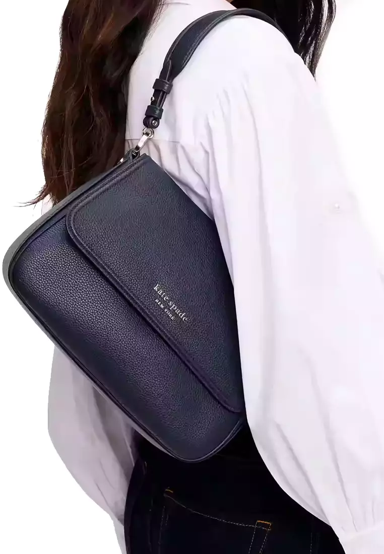 Hudson Medium Convertible Shoulder Bag in Blazer Blue k6577