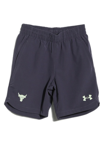 Under Armour grey Project Rock Woven Shorts 0142EKAEC5D2CAGS_1