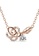 Her Jewellery gold Rose Pendant (Rose Gold) - Made with premium grade crystals from Austria 2B502AC4E07933GS_1