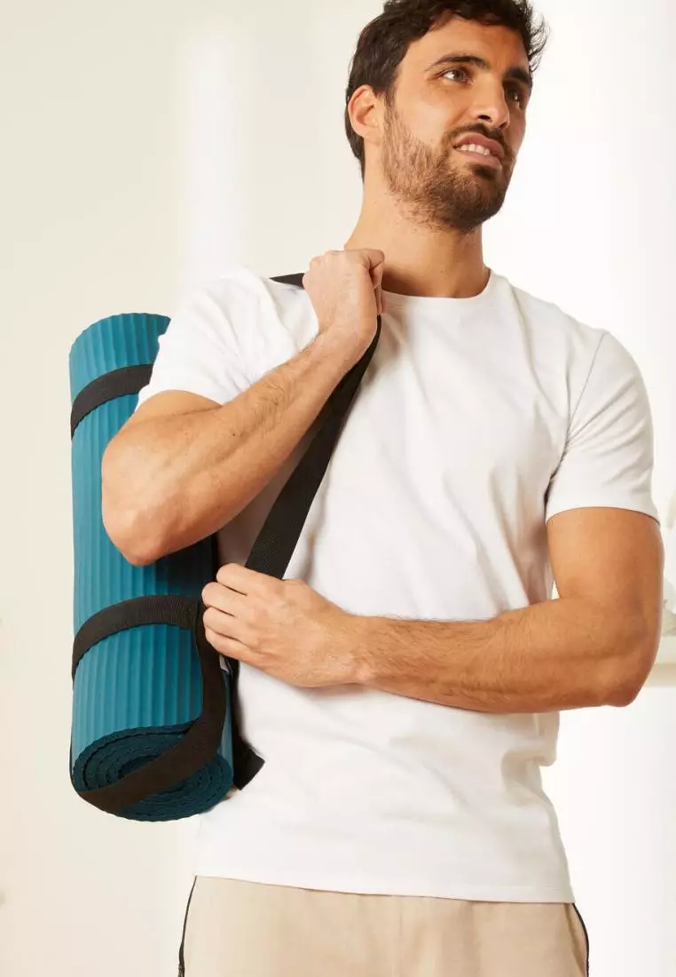 Buy Decathlon Nyamba Pilates / Yoga Mat (10mm Thick, Easy Transport