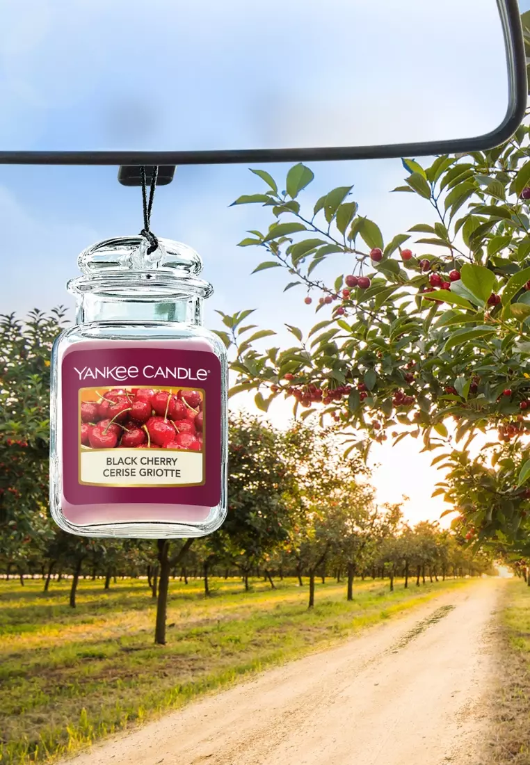 Buy Yankee Candle Car Jar Ultimate Black Cherry Hanging Car Diffuser