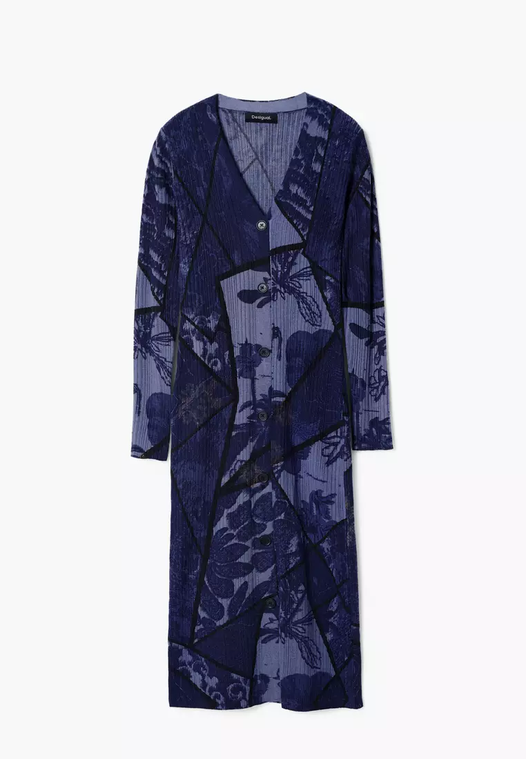 Desigual Woman Floral midi dress.