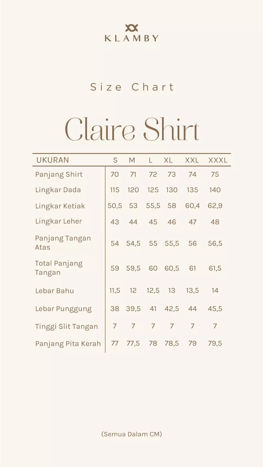 Klamby - Claire Shirt Champagne Glow