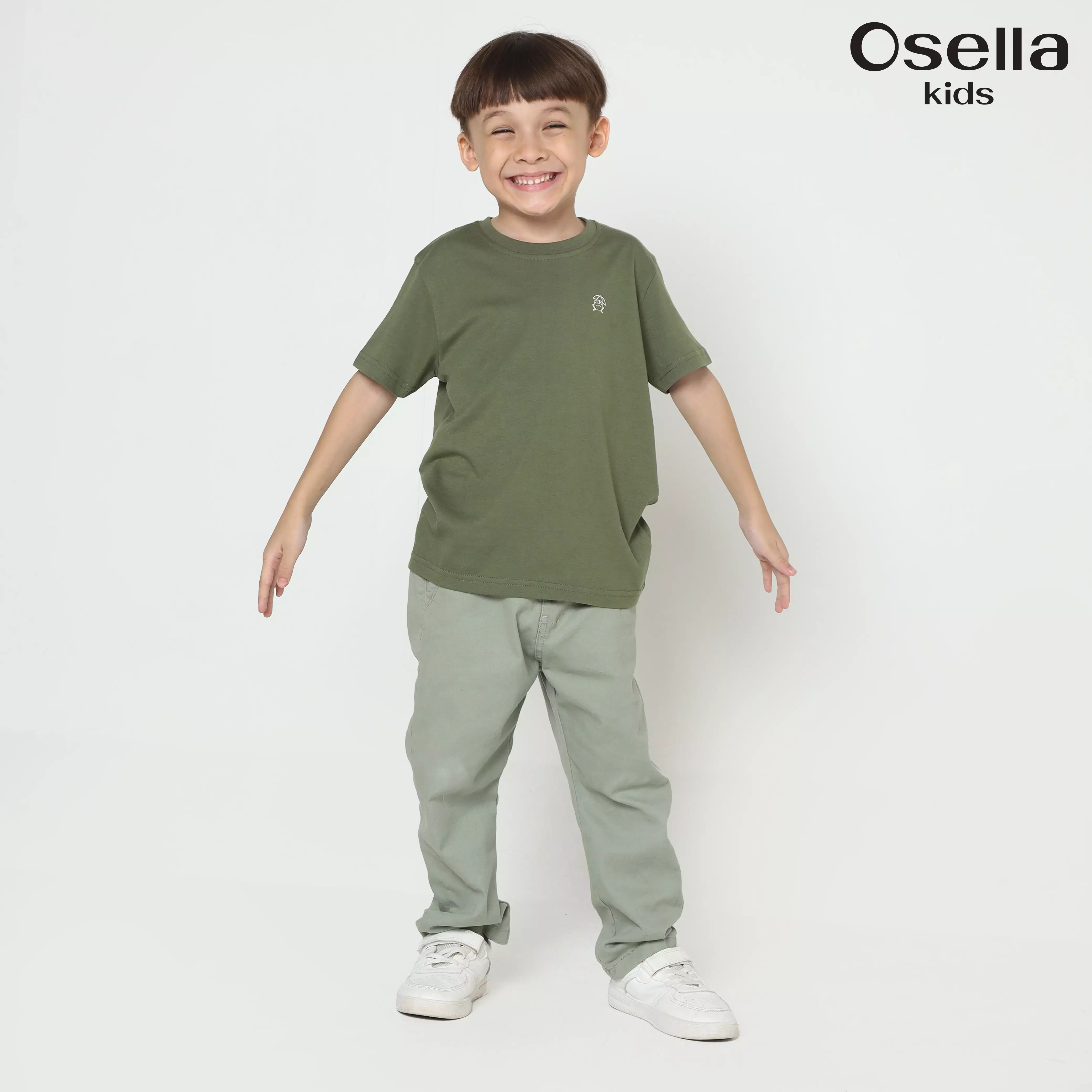 Osella Kids Basic Regular T-Shirt 3272500254 | Kaos Lengan Pendek Anak Laki-Laki