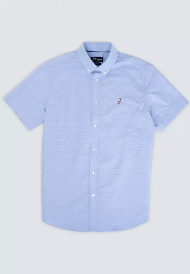 Polo Haus - Men’Cotton Plain Regular Fit Short Sleeve