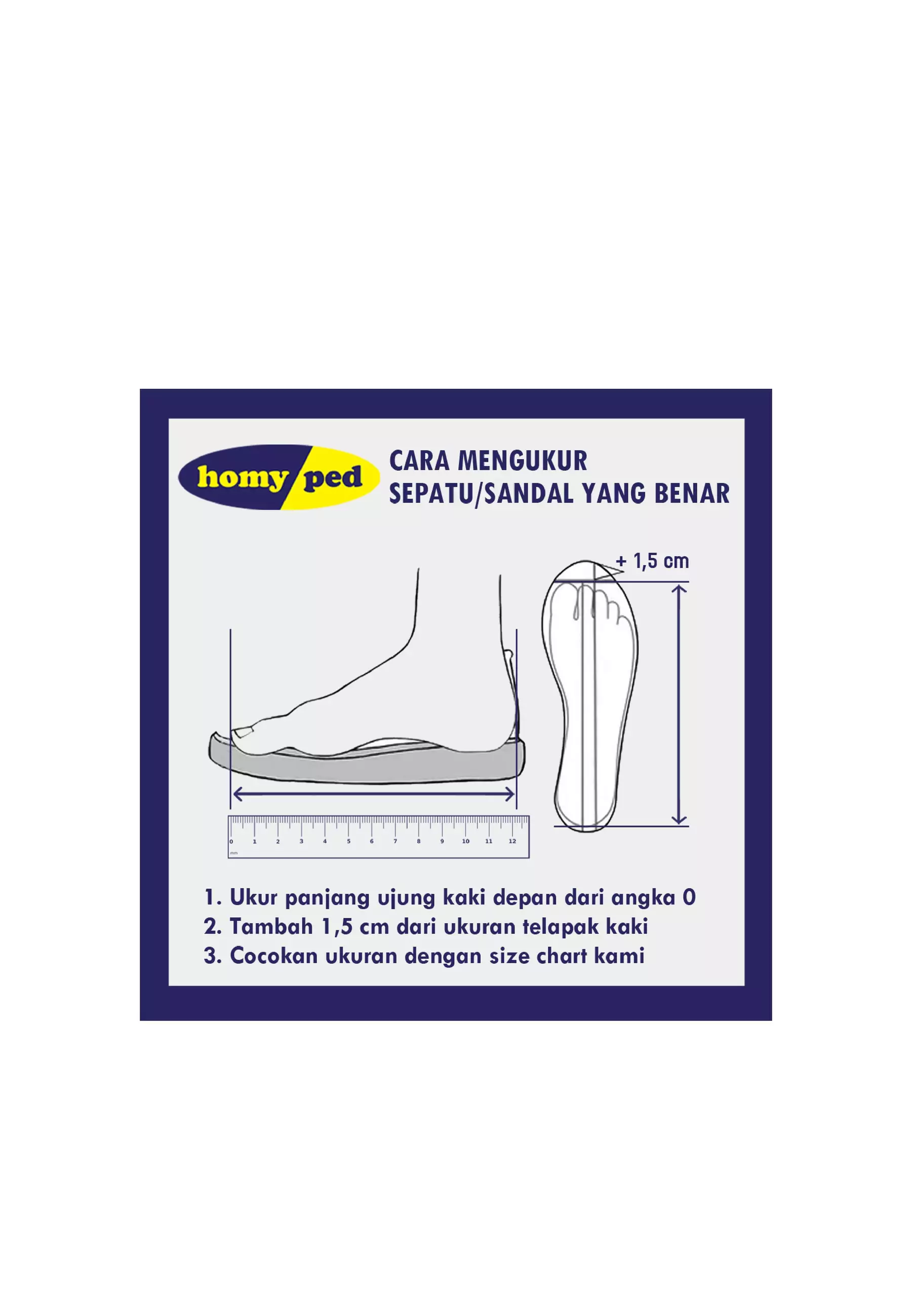 Homyped Astron 01 Sandal Jepit Pria