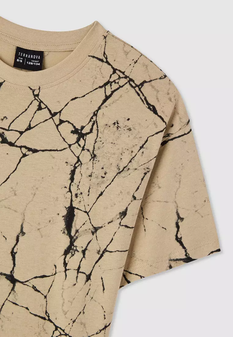 Kids Boys Short-Sleeved T-Shirt