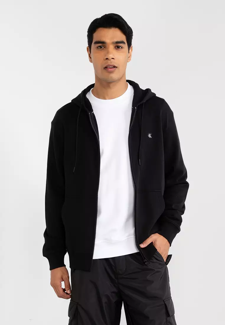 Zip Up Badge Hoodie Calvin Klein Jeans